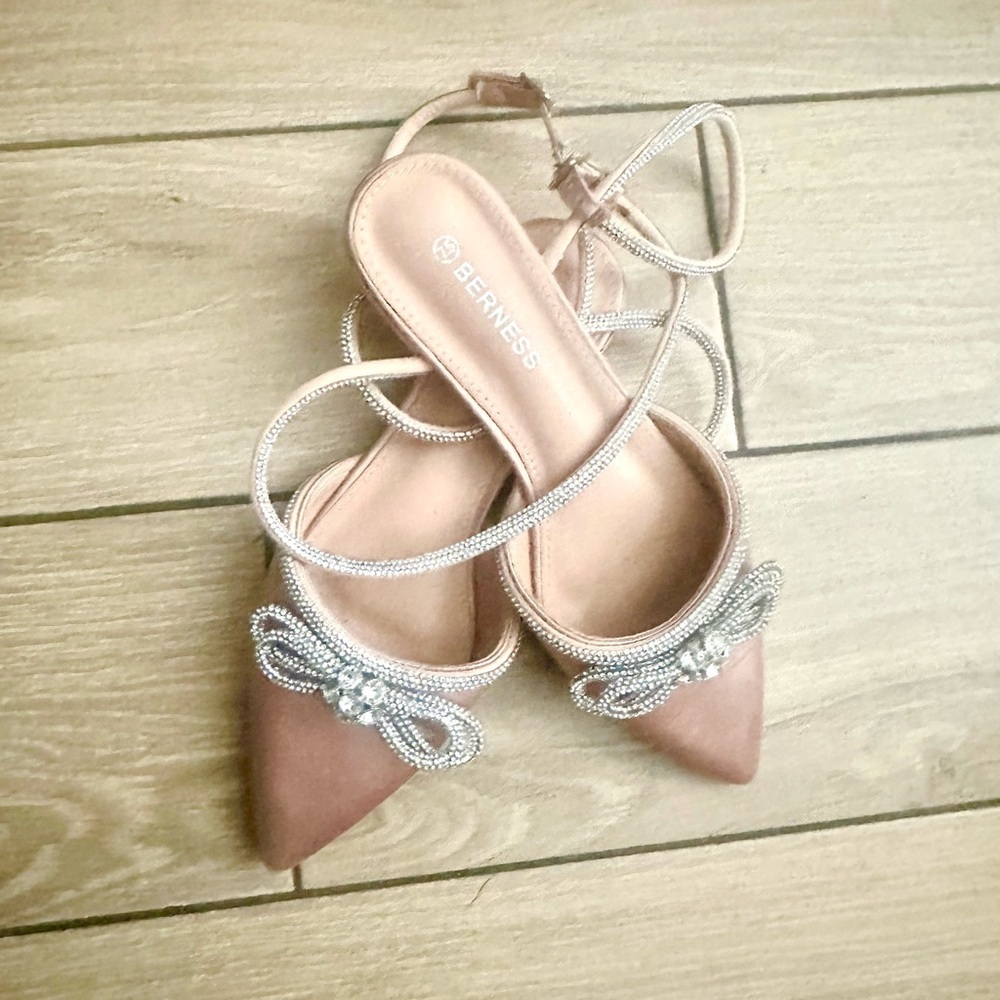 Pink Crystal Flats​
